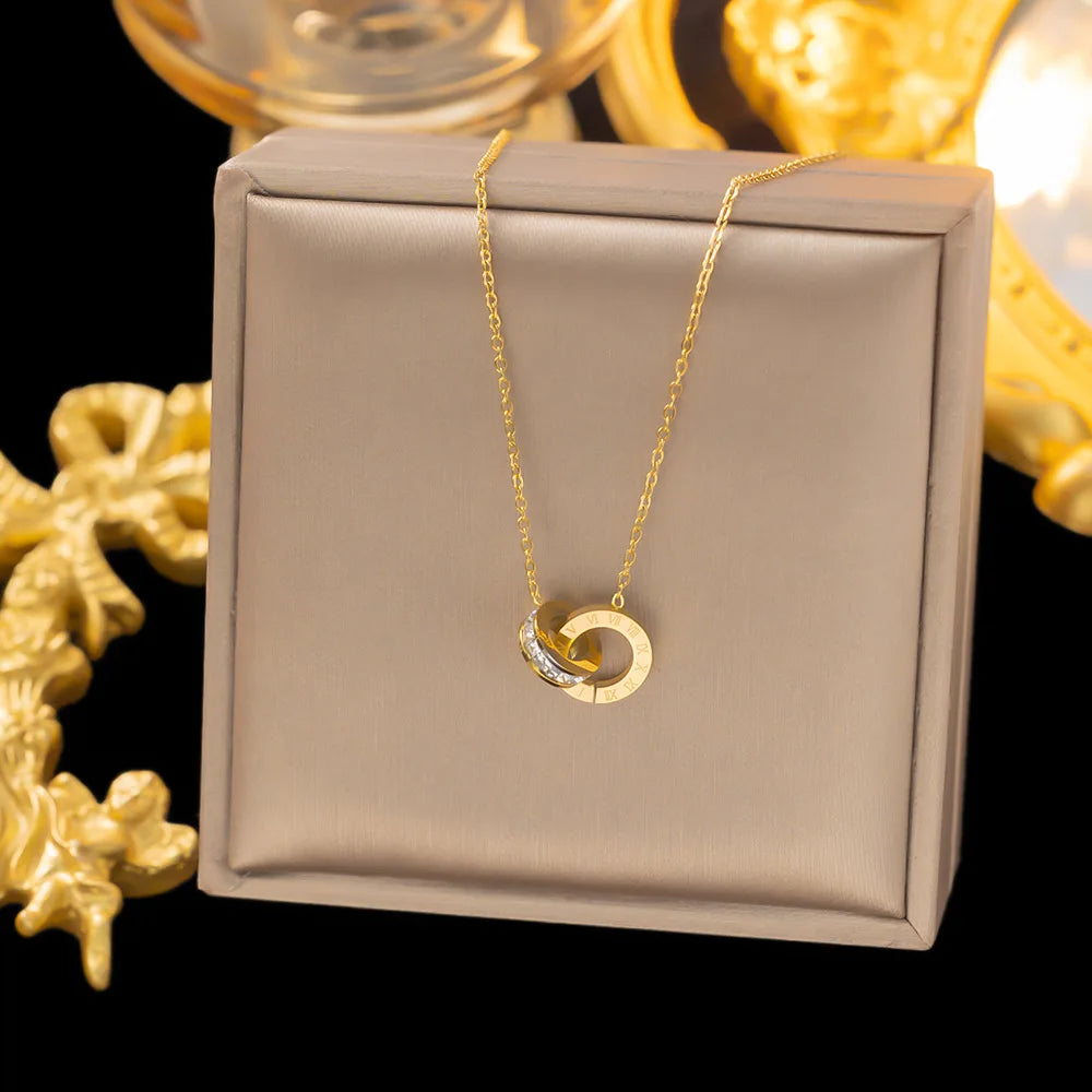 Eterna Circles Necklace