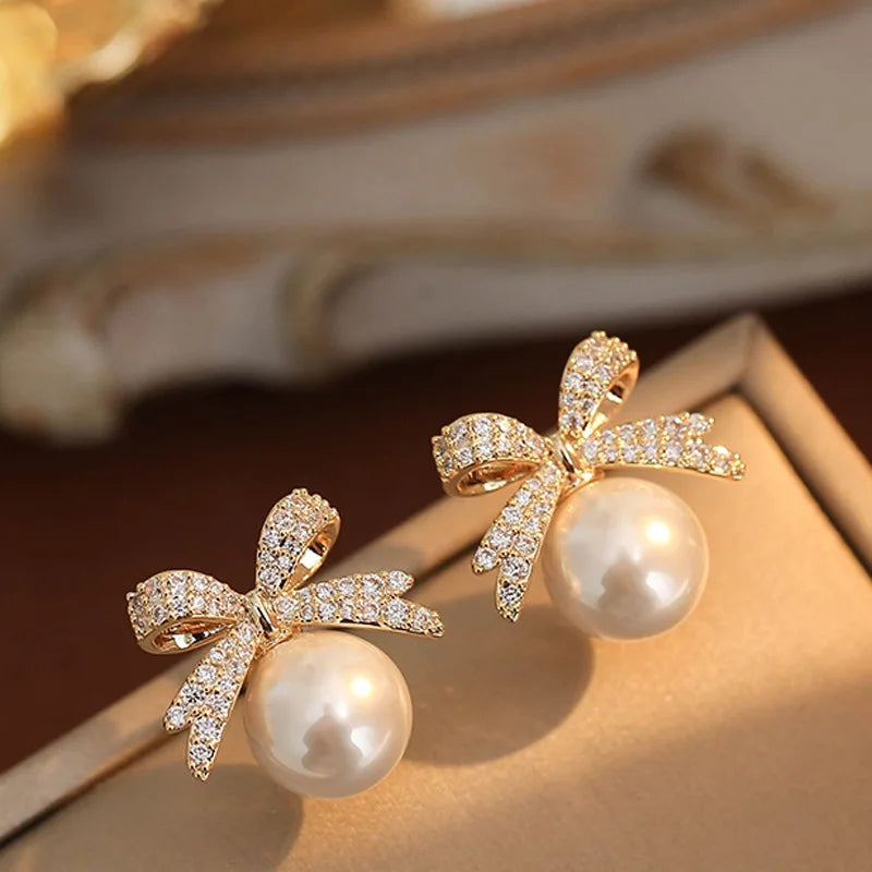 Luxe Pearl Bows