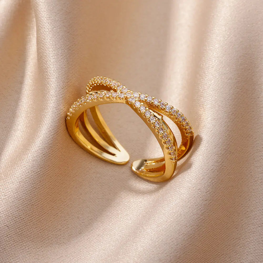 GeoGold Ring