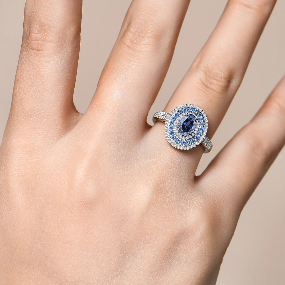 Blue Luna Ring