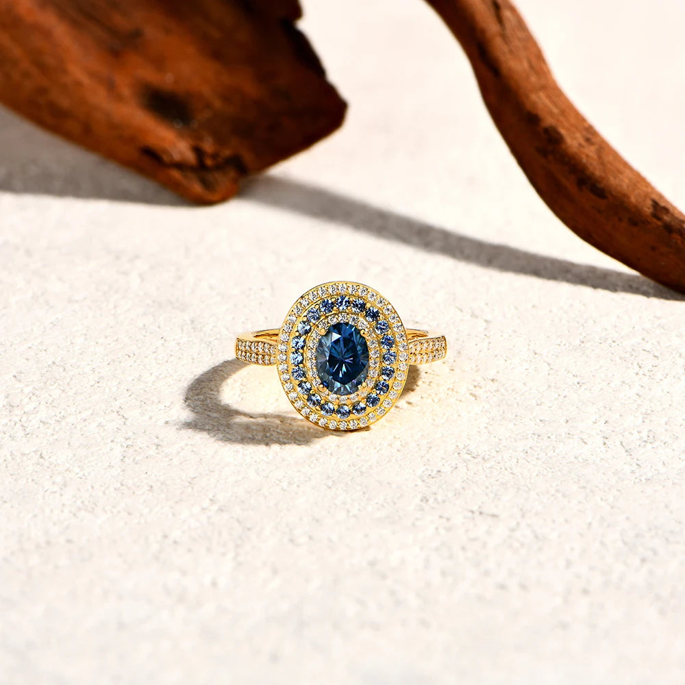 Blue Luna Ring